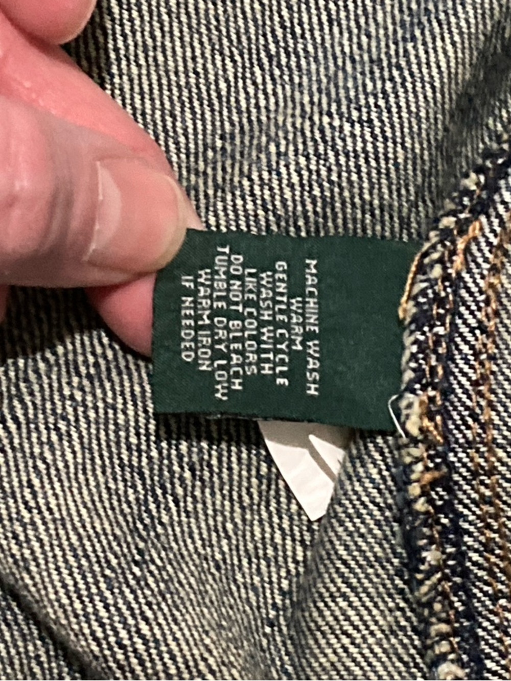 Ralph Lauren Dark Blue Denim Jacket - Picture 10 of 16
